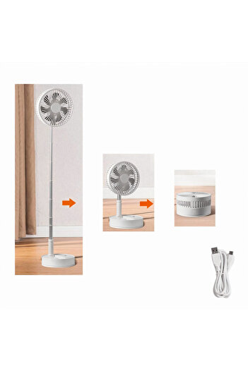 JML Multifunctional Electric Fan 77x20cm, Adjustable with Battery Wholesale