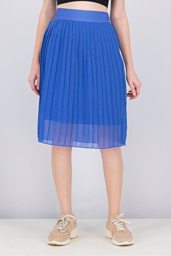 adidas Women Ocean Elements Pleated Skirt, Aero Blue