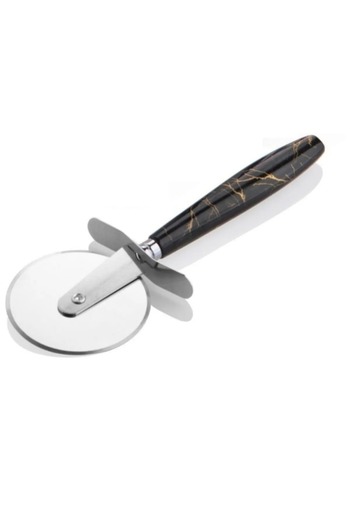 VAN VLECK Stainless Steel Pizza Cutter – Dough Roulette with 9cm Blade, Kitchen Cutting Tool with Ergonomic Handle