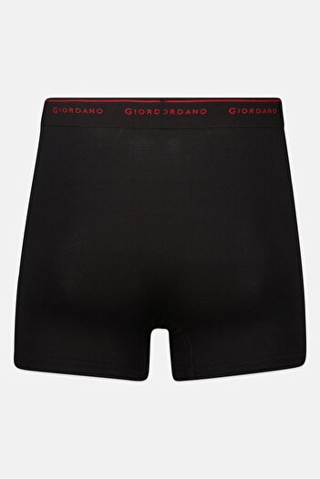 Giordano Men 2 Pieces Brand Logo Trunks, Multicolor