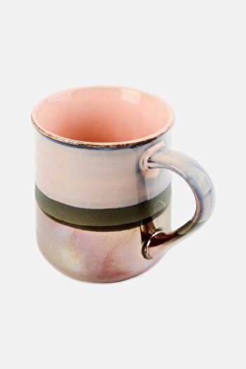 Gibson Home Stoneware Cup 532 ml, Multicolor
