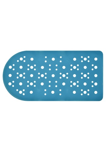 OEM Anti-slip bathroom mat IS0779, PVC, 36 x 72 cm, Blue