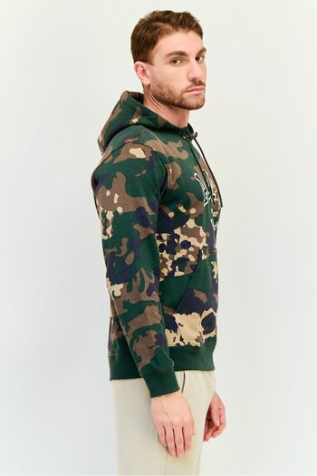 adidas Men Sportswear Fit Long Sleeve Outdoor Sweatshirt, Multicolor