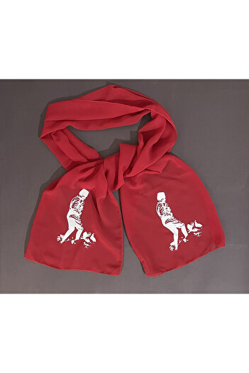 BLC Basic Line Co. Ataturk Printed Scarf |   Shawl |   Scarf |   Scarf Chiffon Fabric