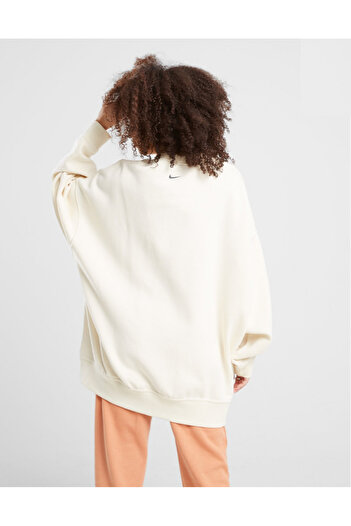 Nike Sportswear Bol Kesimli Fleece Sıfır Yaka Kadın Sweatshirt