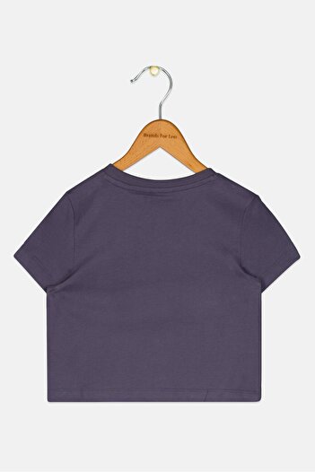 Puma x Trolls Kids Girl Short Sleeve Outdoor T-Shirt, Grey