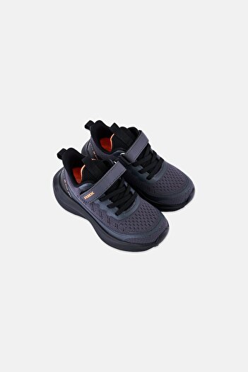 RBX Toddlers Boy Brand Logo Velcro Closure Outdoor Shoes, Grey
