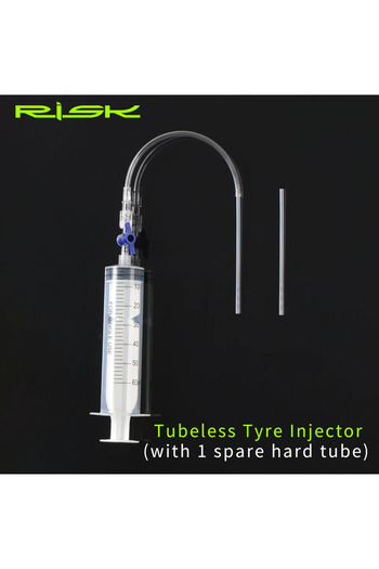 Choice Injector RISK RL225 Cycling Bike Bicycle Tubeless Tyre Sealant Injector Injection Tool Syringe Schra