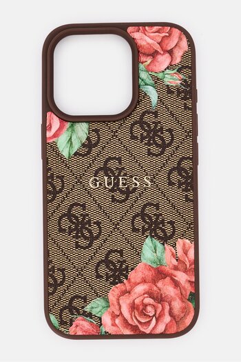 Guess iPhone 16 Pro Allover Print Phone Case, Multicolor