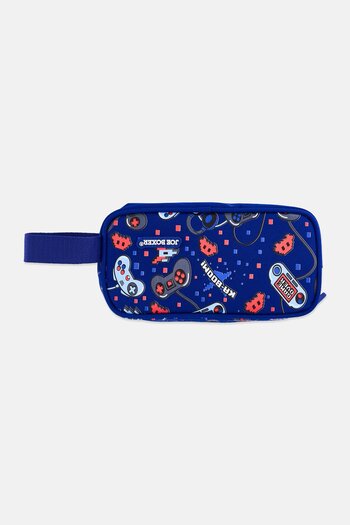 Joe Boxer Kids Boy Graphic Print Pencil Pouch, Multicolor