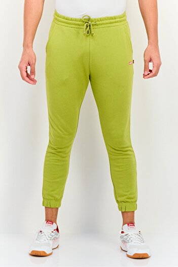 Levi's Men Regular Fit Brand Logo Sweatpants, Olive
