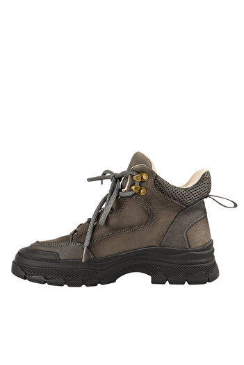 FORMAZIONE Casual boots, women, 8110, gray, leather 41