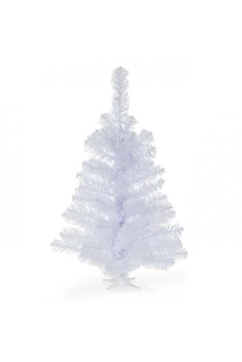 OEM Artificial White Christmas Tree for Table with 60 Branches, 75 cm Height