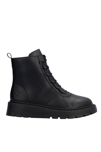 Rieker Casual boots, women, RIEKER, 70450-00 black, genuine leather 41