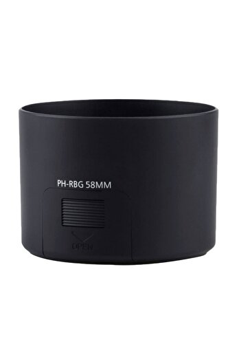 Generic PH-RBG 58mm lens hood compatible with Pentax