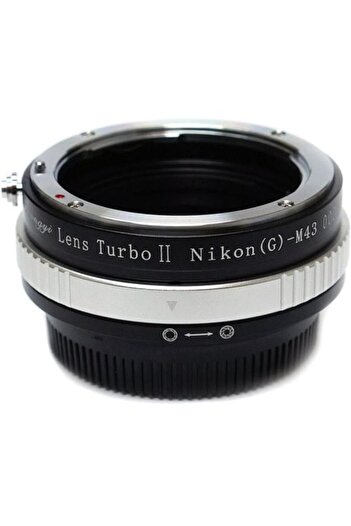Mitakon Lens Turbo Mark 2 Mount Adapter Nikon F Lens to MFT Cameras MTKLTM2AIM43