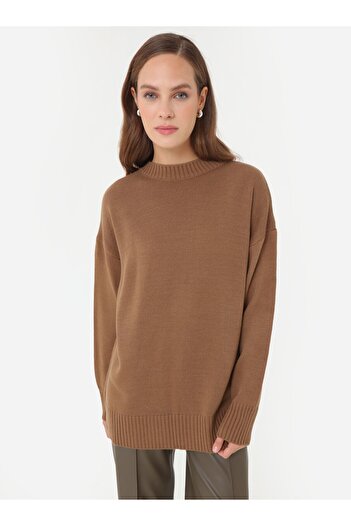 Benin Knitwear Sweater - Dark Mink -