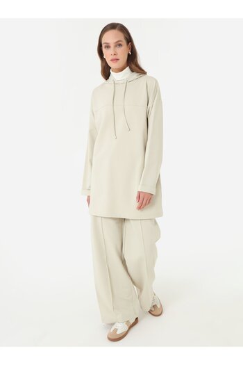 Benin Tracksuit Set - Stone Color -