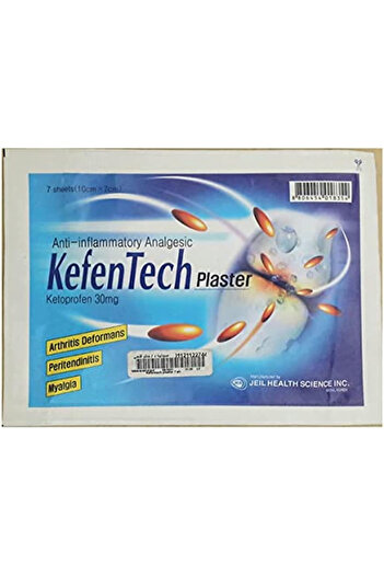 Others Kefentech Plasters Ketoprofen Patch For Joint Pain,Arthritis, Peritendinitis 7 Sheets