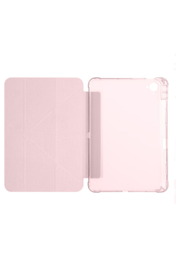Fuchsia Redmi Pad K 8.8 Inch Compatible Foldable Trifolding Tablet Case with Pen Slot and Sleep Mode