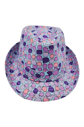 Doty Summer Hat for Kids - Fantastic Hat, Creative Design, 18 cm Circumference, Purple/Blue