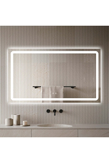 Smack LED and Touch Mirror, with Defog Function, 110 X 70 cm,