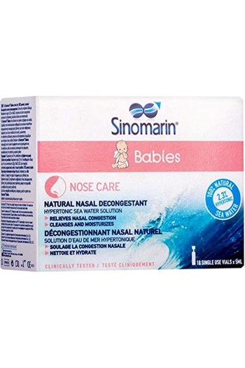 Sinomarin Babies Nose Care, 5Ml Vials, 18'S