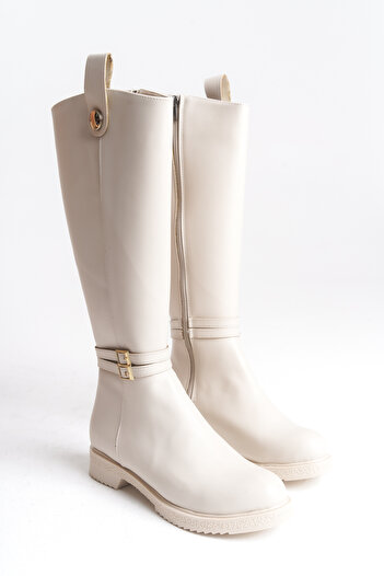 Liza Shoes Lauretta Women's Buckle Detailed Boots A032-K121