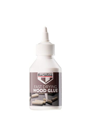Bartoline 125ML Fast Drying Water Resistant Clear Wood Glue