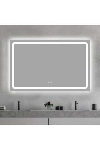 Smack LED and Touch Mirror, with Defog Function, 110 X 70 cm,