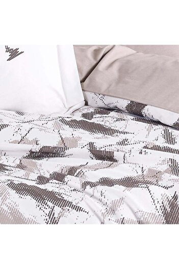 Hobby home collection Silva Taş - Poplin Double Duvet Cover Set