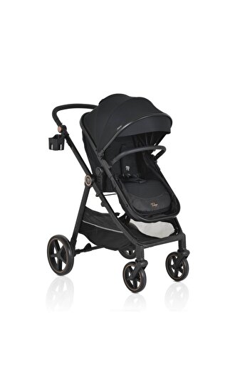 Moni Tokyo Black 2in1 convertible stroller up to 22 kg, Aluminum frame, Parental handle and backrest
