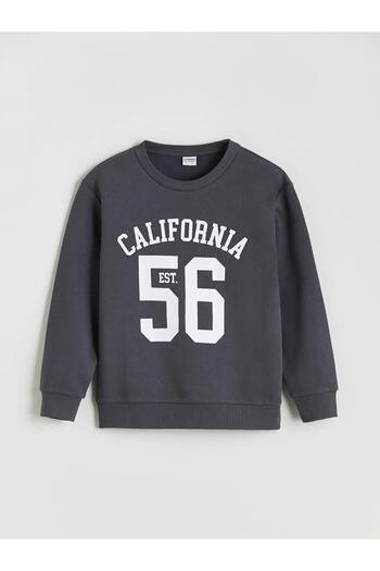 LC Waikiki Φούτερ για αγόρια με λαιμόκοψη με στάμπα California (W5)