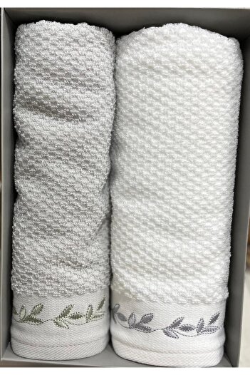 Özdilek Filgo Floral 2-Piece Boxed Towel