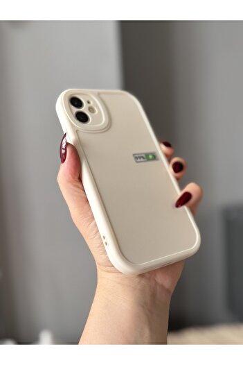 MİRAZ TASARIM iPhone 11 Ekru Patterned Case3
