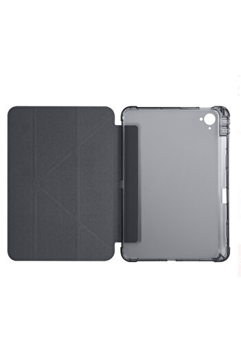 Fuchsia Redmi Pad K 8.8 Inch Compatible Foldable Trifolding Tablet Case with Pen Slot and Sleep Mode