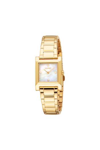Esprit Women's Gold Stainless Steel Watch | Es1l474m0025