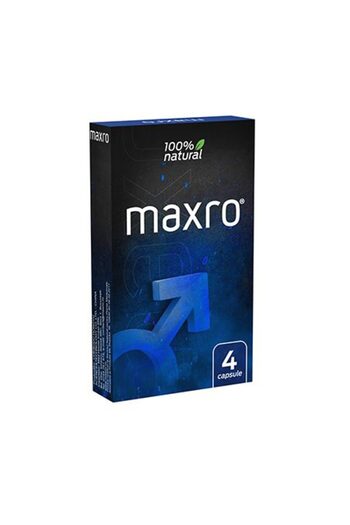 Maxro Capsules for improving sexual performance, increasing sexual appetite, 4 capsules