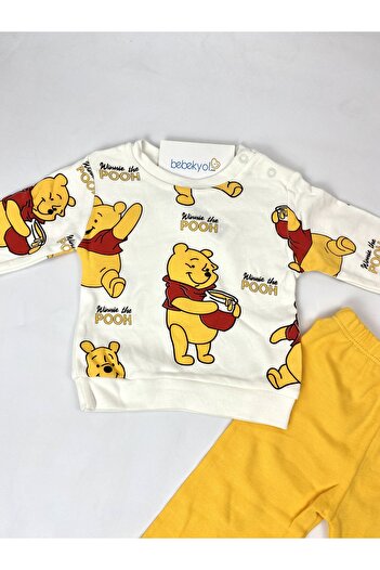bebekyol Winnie the Bear Printed Baby Set