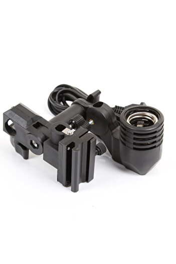 Generic Tripod holder for slave flash or E27 bulb with umbrella clamp