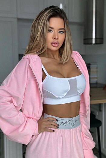 Fashiontayt Top Bottom Hooded Silk Velvet Suit