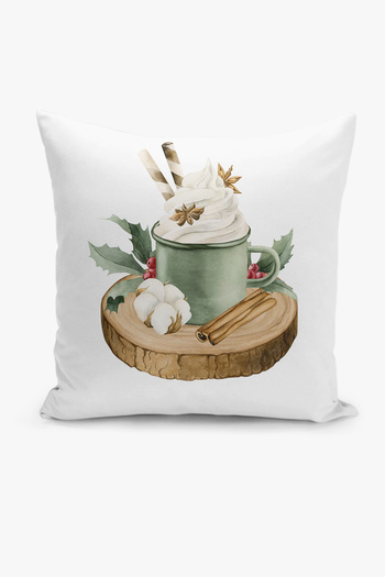 Filamente Double-Sided Digital Printing Throw Pillow Cover Christmas - Christmas Patterned