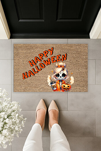 Dormot Modern Digital Printing Halloween Themed Doormat