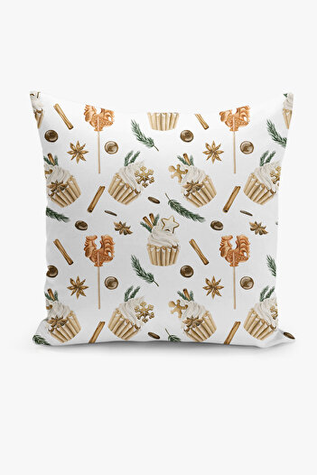 Filamente Double-Sided Digital Printing Throw Pillow Cover Christmas - Christmas Patterned