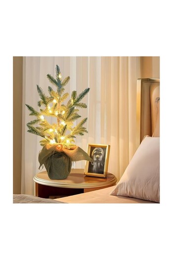 OEM Miniature Tabletop Christmas Tree with LED Light, 90 cm - Realistic and Durable Festive Decor