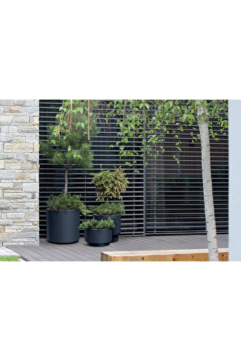 Other Ghiveci rotund HEOS DLHEN470 cu insert | Alb