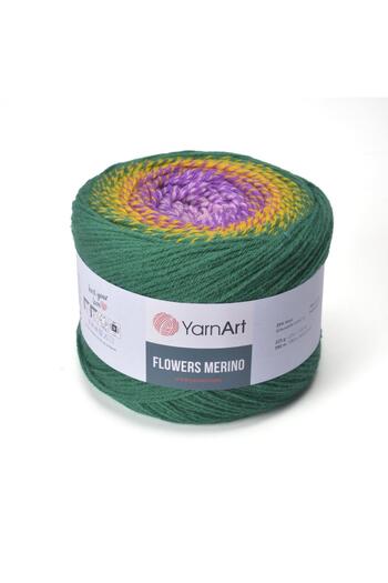 Yarnart Flowers Merino - Marbleized Hand Knitting Yarn Marbleized-564