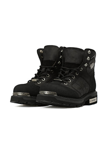 Harley Davidson Siyah Erkek Botu 025M100530-Black-Derı