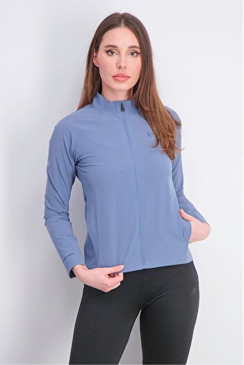 Under Armour Women Sportswear Fit Long Sleeve Full Zip Jacket, Blue