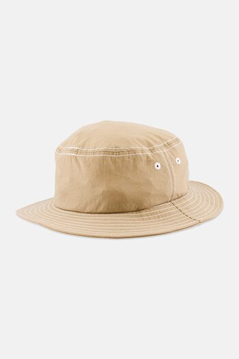 Champion Men Brand Logo Bucket Hat, Tan